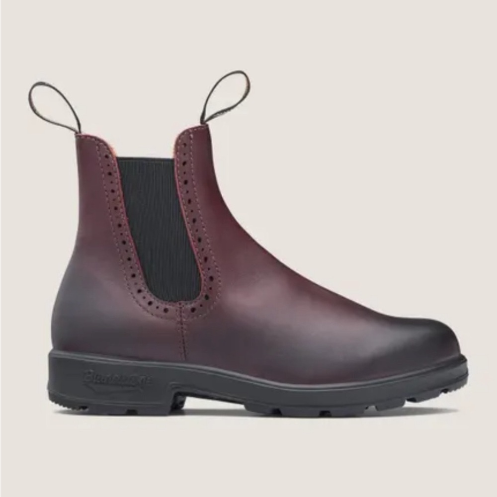 Blundstone High Top Boots - Shiraz, Size 8